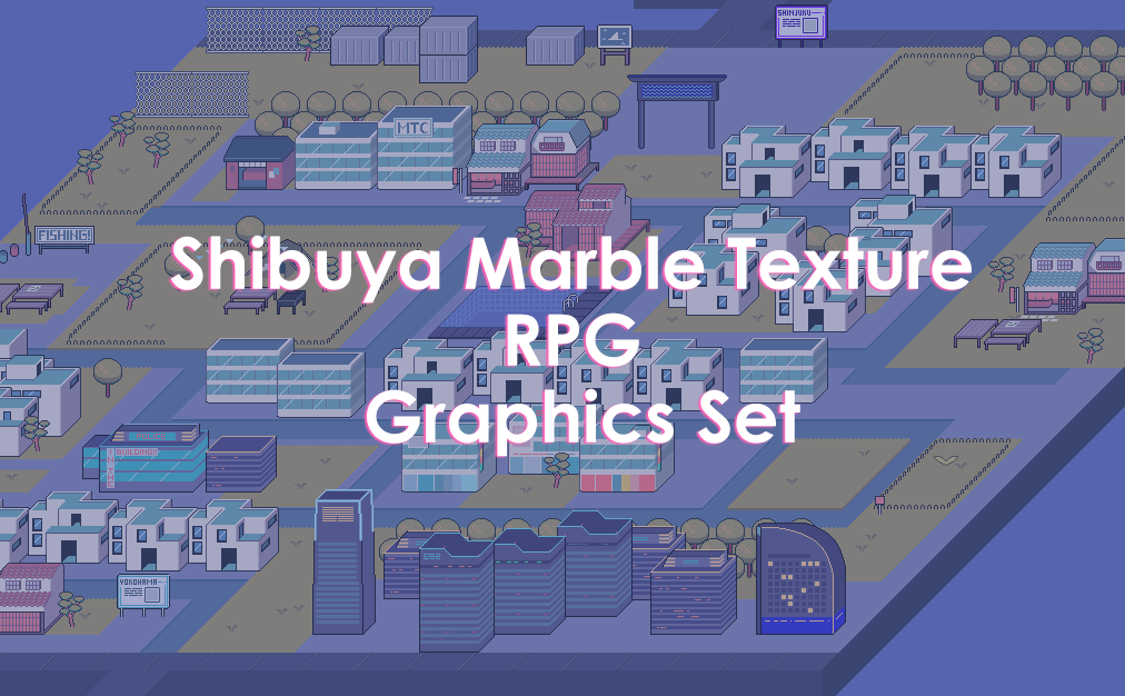 Cover image for Shibuya Marble Texture RPG ~ graphics set