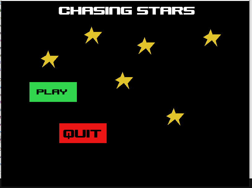 Chasing stars