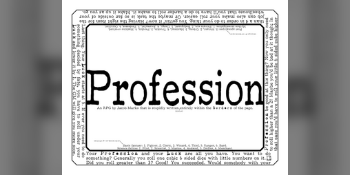 Cover image for Profession RPG