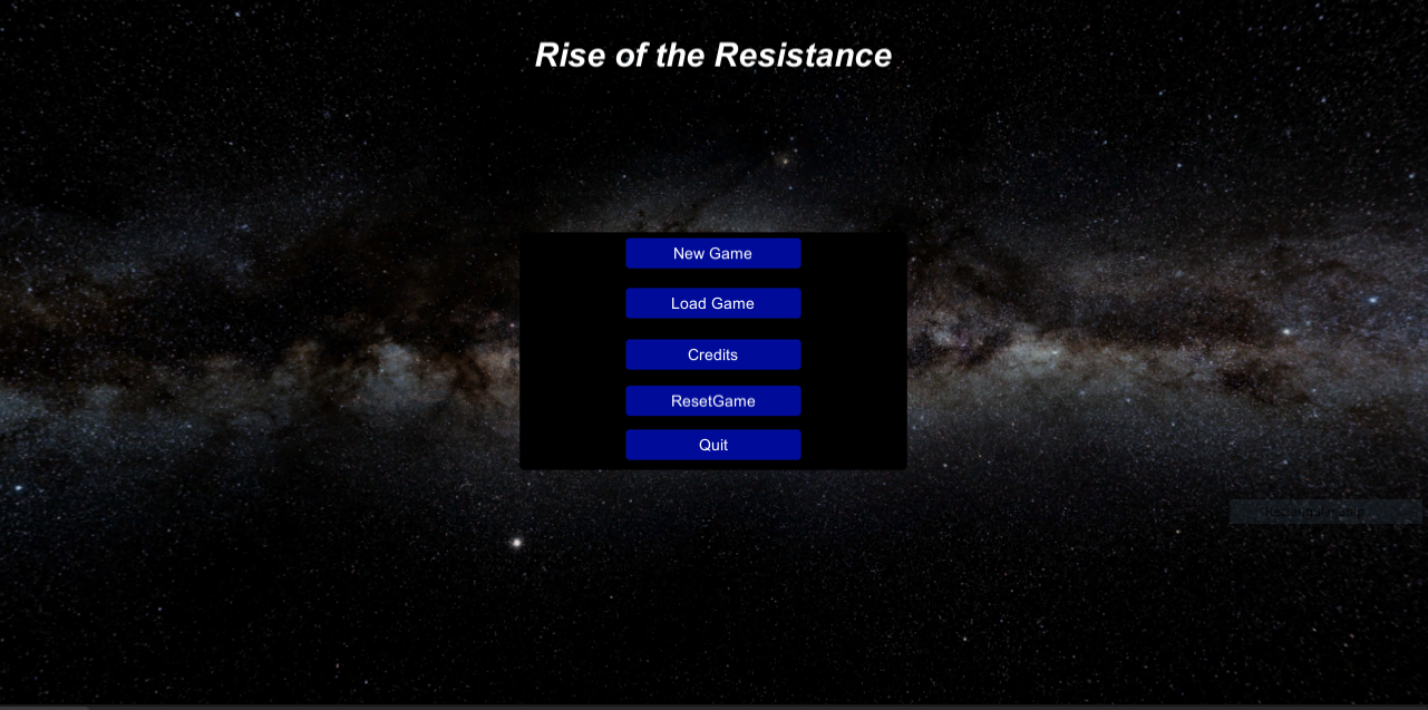 Rise of Resistance Demo by Landon Coulter