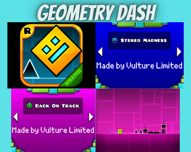 I Made Geometry Dash in Scratch! 