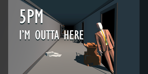 Cover image for 5pm: I'm Outta Here