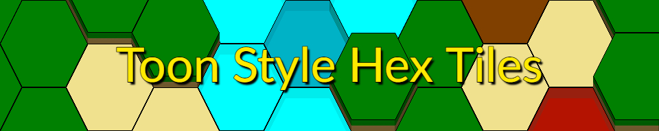 Hex Tiles - Toon Style
