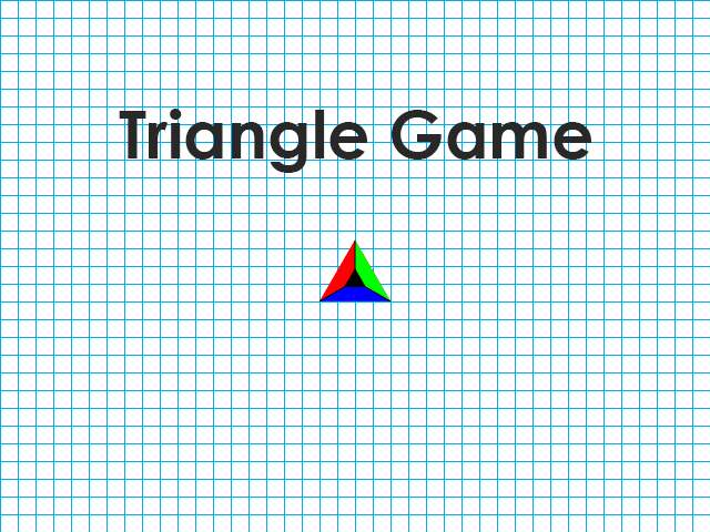 Triangle Game by Bea Pitt Stoller