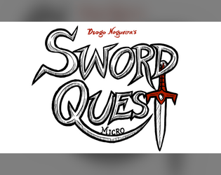 Swordquest - Micro Edition   - A One Page Fantasy Adventure Game 