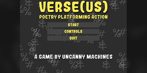 Cover image for Verse(us)
