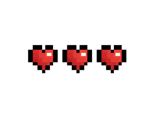 Heart - PixelArt by MiguelNero
