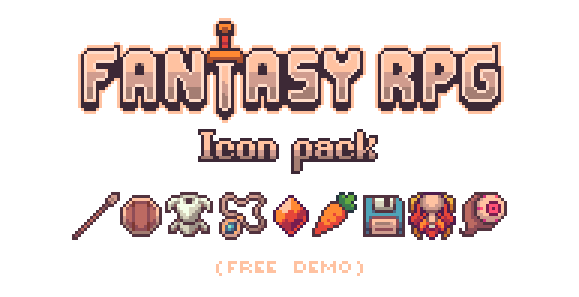 RPG Icon pack (demo)