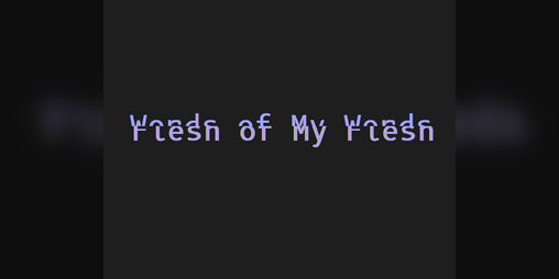 Cover image for Flesh of My Flesh // Words of My Words