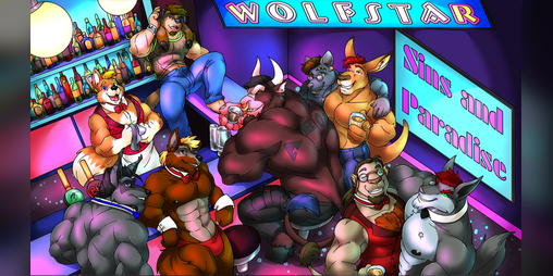 Cover image for Wolfstar Sins and Paradise