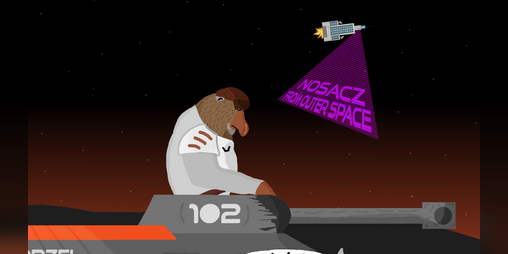 Cover image for Nosacz From Outer Space