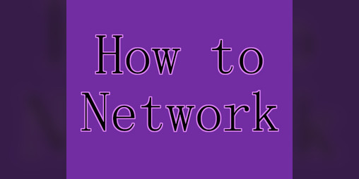 Cover image for How to Network