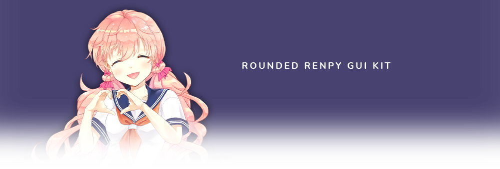 Rounded RenPy GUI Kit