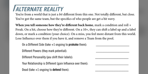 Cover image for The Shifted: A Masks Playbook
