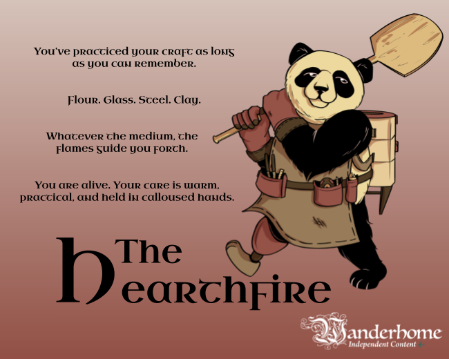 Cover image for The Hearthfire - a Wanderhome playbook