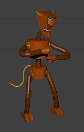 Self-Study Module 2: Blender Animated Character - UTAS KIT207 Portfolio by  JoshGx