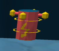 Stuck On A Blua Rock