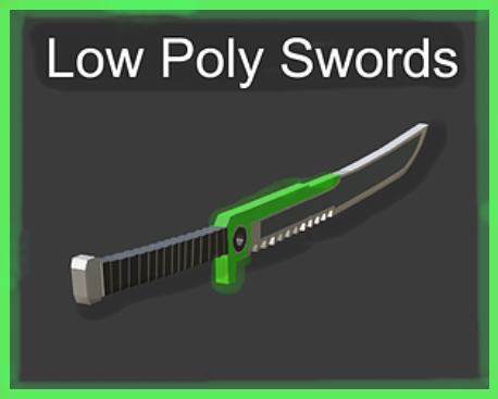 Low Poly Swords by Ellisjames20061