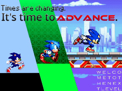 Sonic Advance Network by TaelsDaFoox