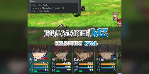 Cover image for Selection Eval - For Rpg Maker MZ