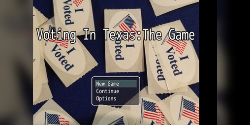 Cover image for Voting In Texas: The Game