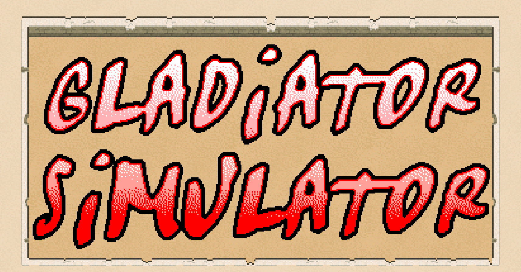 Gladiator Simulator ALPHA 1.0.0