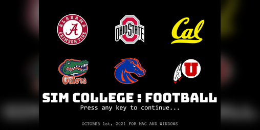 Cover image for Sim College : Football