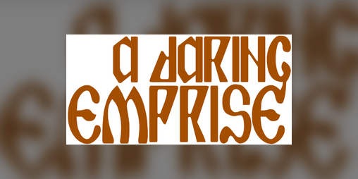 Cover image for A Daring Emprise