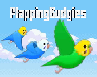 Cover image for Flapping Budgies