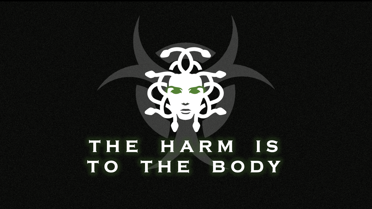 Cover image for THE HARM IS TO THE BODY