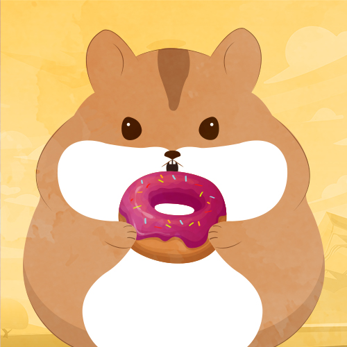 Cover image for The Hungry Hamster