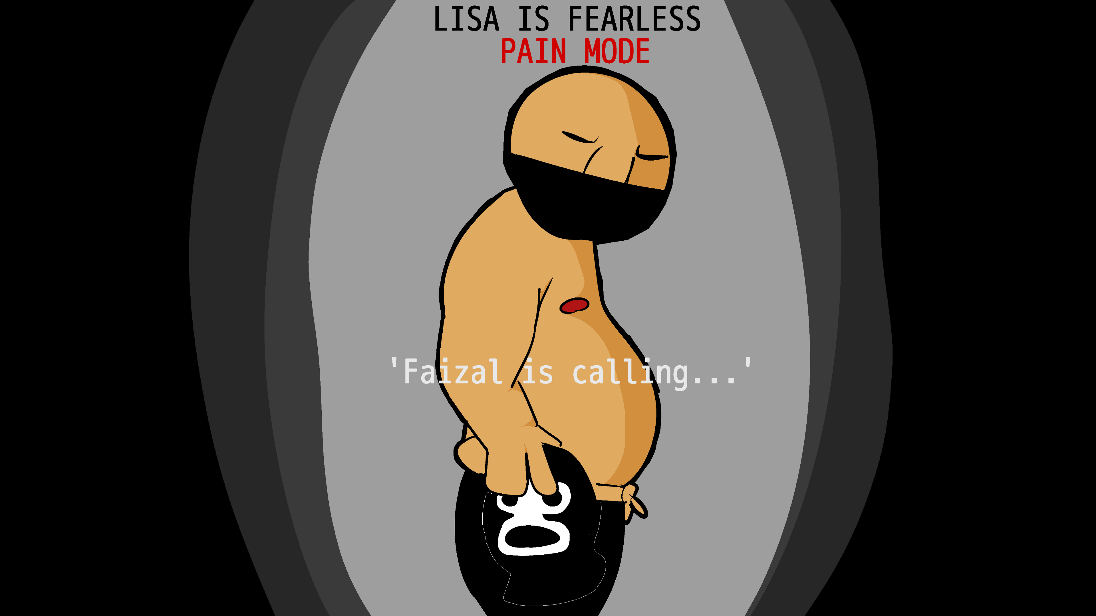 Cover image for Lisa is Fearless: PAIN MODE