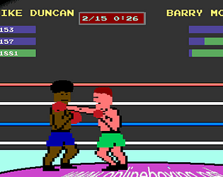 Retro Online Boxing Game