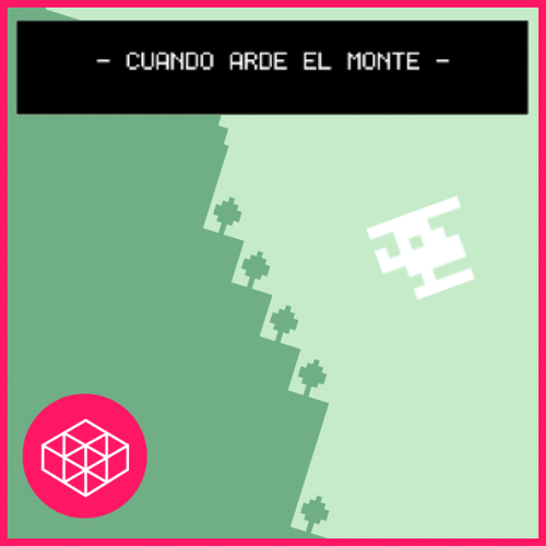 Cover image for Cuando arde el monte.