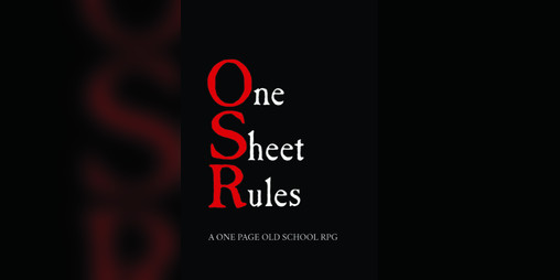 Cover image for One Sheet Rules