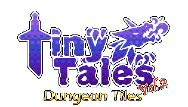 Tiny Tales Pixel : Dungeons Vol.2 2D Tileset Asset Pack