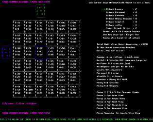 Scanner War , unusual text based wargame