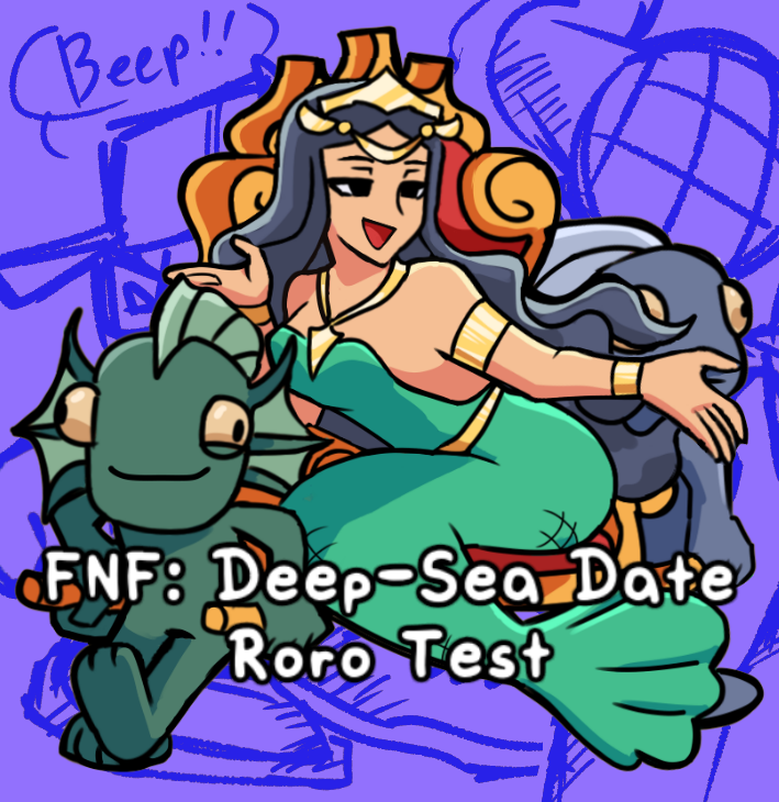 FNF: Deep-Sea Date - Roro (test) by PravdaGamer24