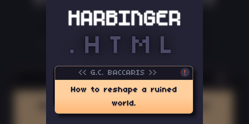Cover image for HARBINGER.html