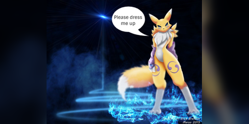 Cover image for Renamon Dressup!