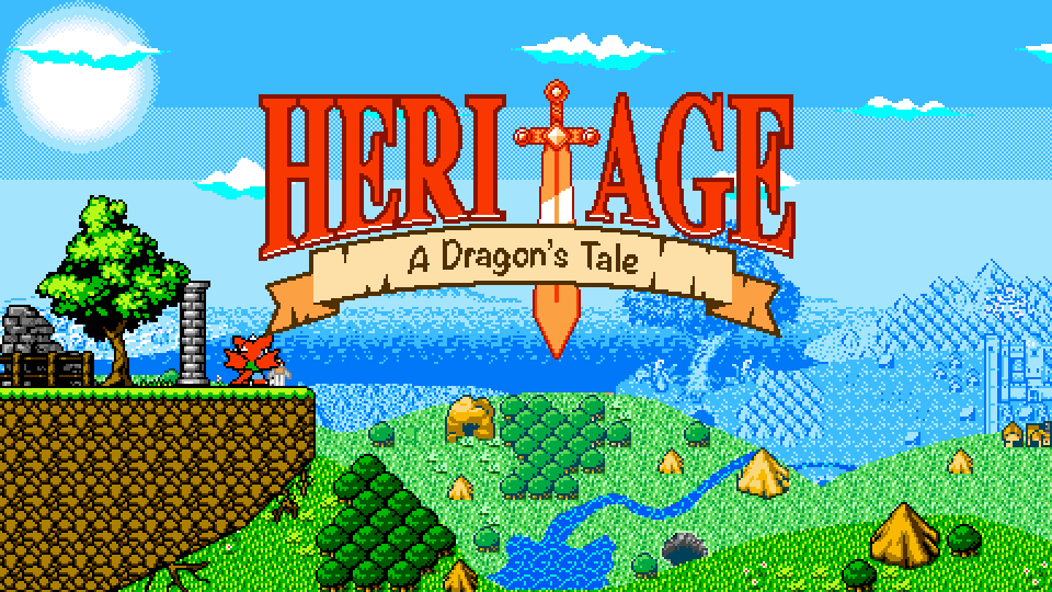 Cover image for Heritage - A Dragon's Tale (DEMO)