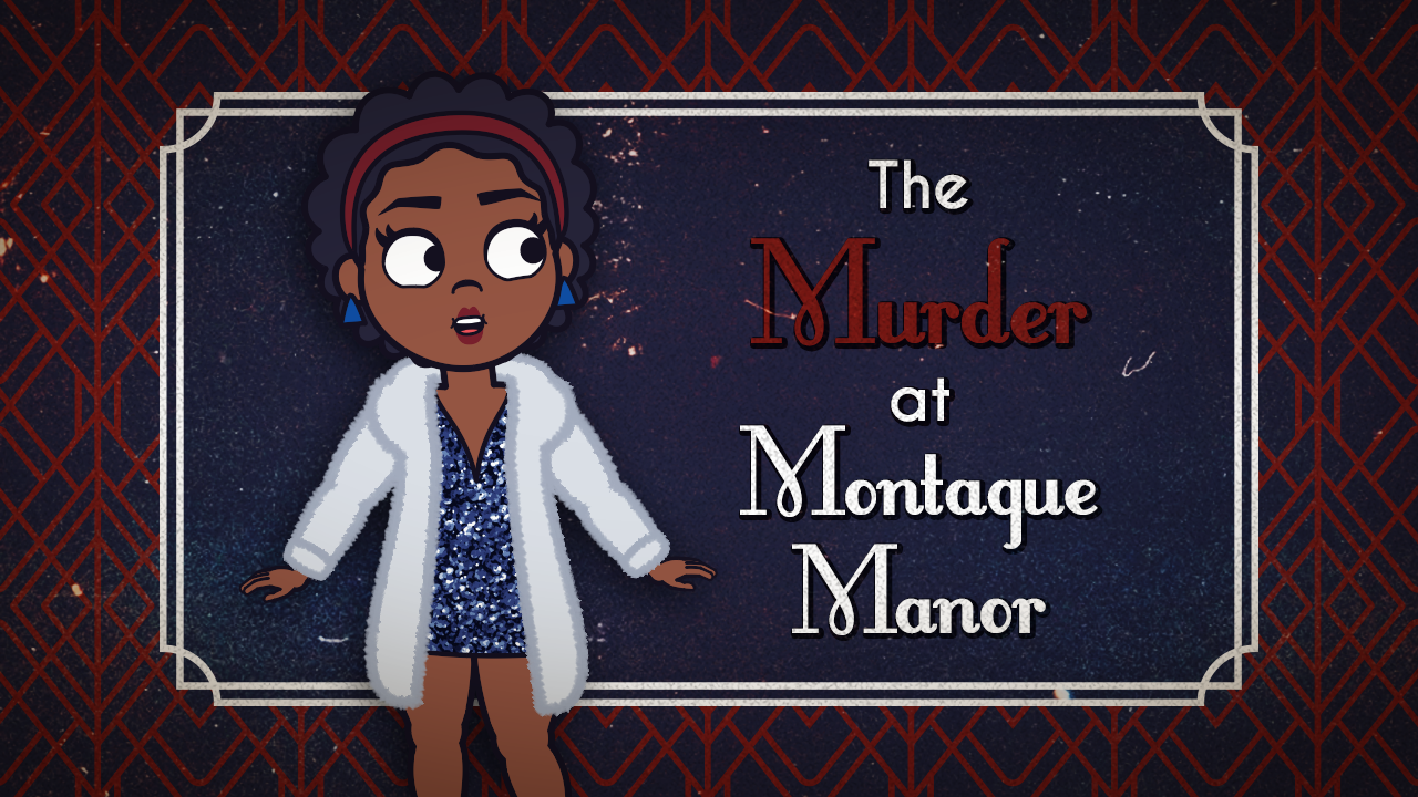 Cover image for The Murder at Montague Manor
