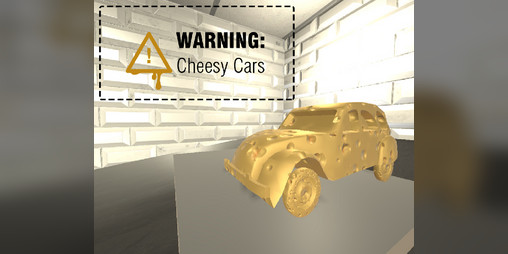 Cover image for Warning: Cheesy Cars