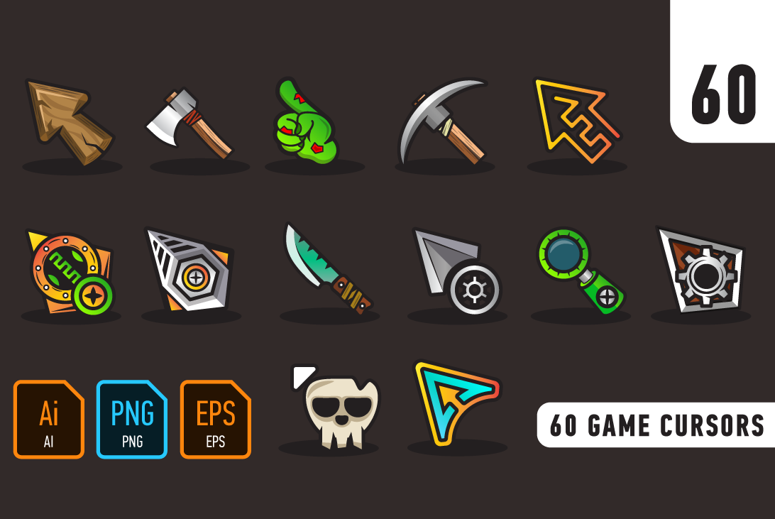 60 game cursors