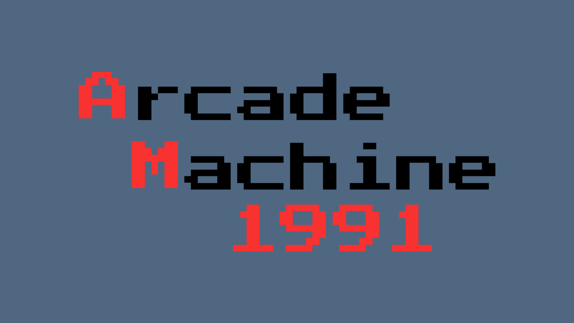 Arcade Machine 1991