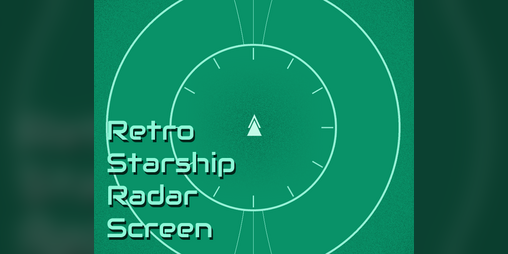 Cover image for Retro Starship Radar Screen