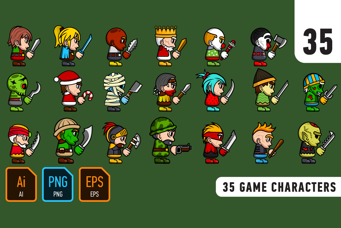 35 game characters