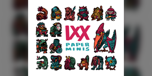 Cover image for Ixx Paper Minis