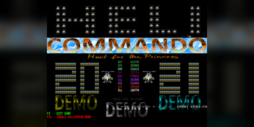 Cover image for HELI-COMMANDO 2021 - DEMO - Hunt for the princess