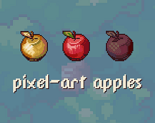 Pixel fruits. Cartoon 2D game sprite asset with apple banana mango cit By  Tartila